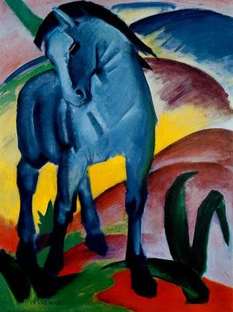 Blue Horse I - Franz Marc