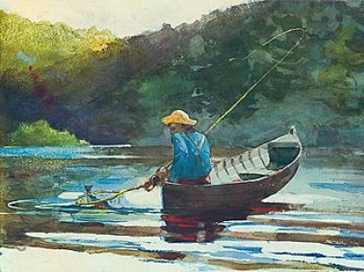 Boy Fishing - Winslow Homer