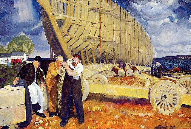 Builders of Ships - George Bellows