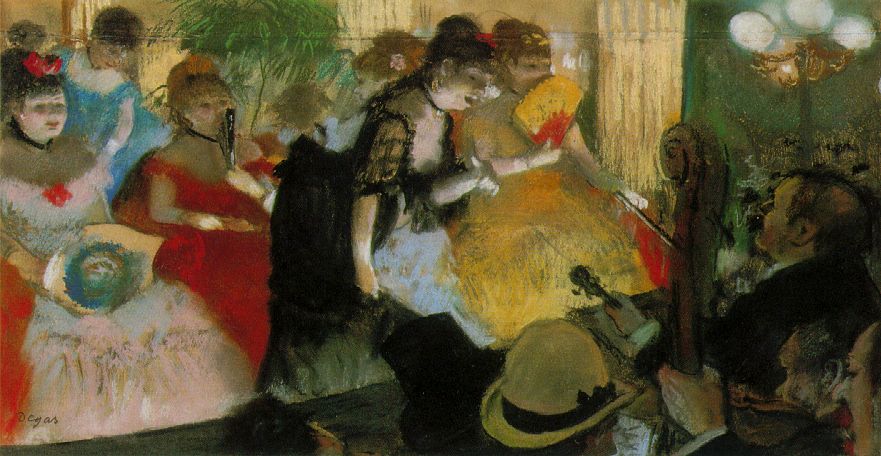 Cabaret - Edgar Degas