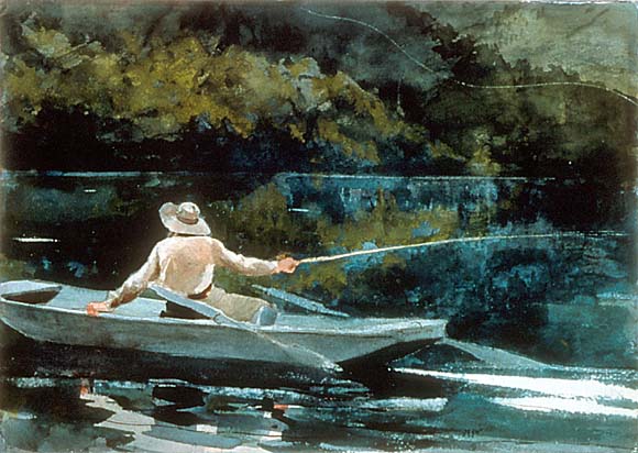 Casting the Fly - Winslow Homer