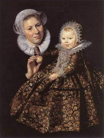 Catharina Hooft with her Nurse - Frans Hals