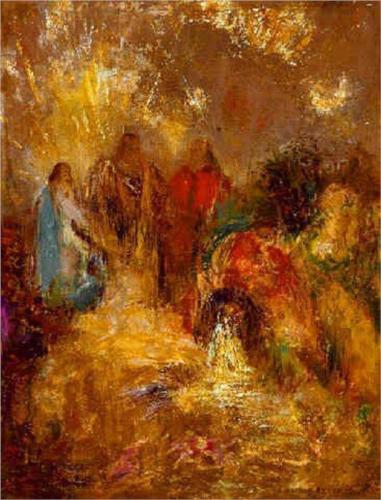 Christ and His Disciples - Odilon Redon