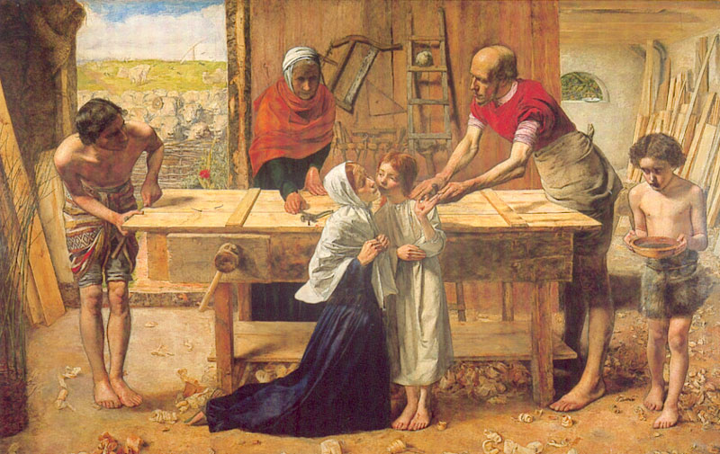 Christ in the House of His Parents - John Everett Millais