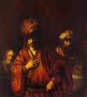 Condemnation of Haman (or David and Uriah) - Rembrandt van Rijn
