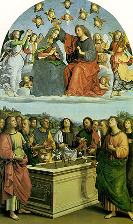 Coronation of the Virgin - Raffaello Raphael Sanzio