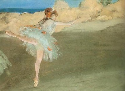 Dancer On Point - Edgar Degas