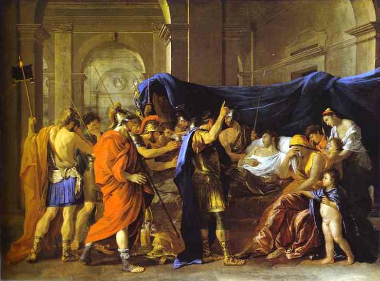 Death of Germanicus - Nicolas Poussin