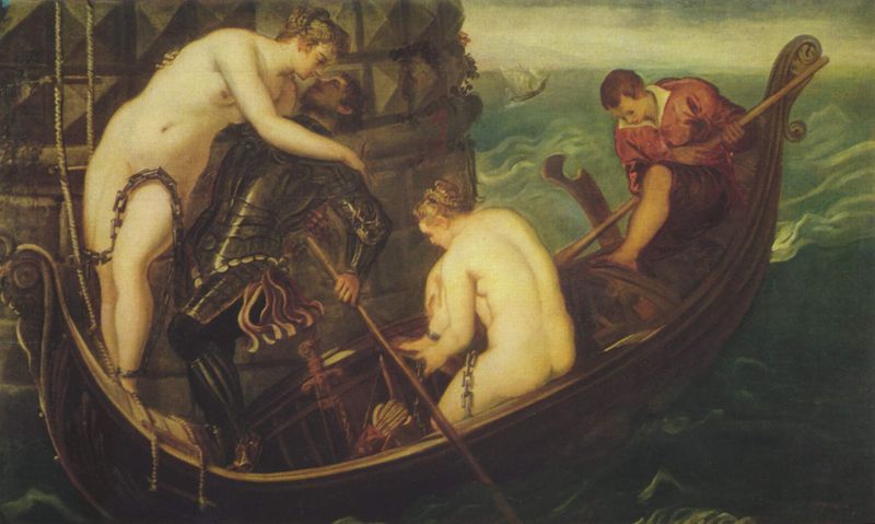 Deliverance of Arsinoe - Jacopo Robusti Comin Tintoretto