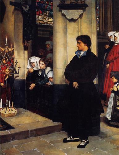 During the Service - James Tissot