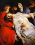 Entombment (detail) - Peter Paul Rubens