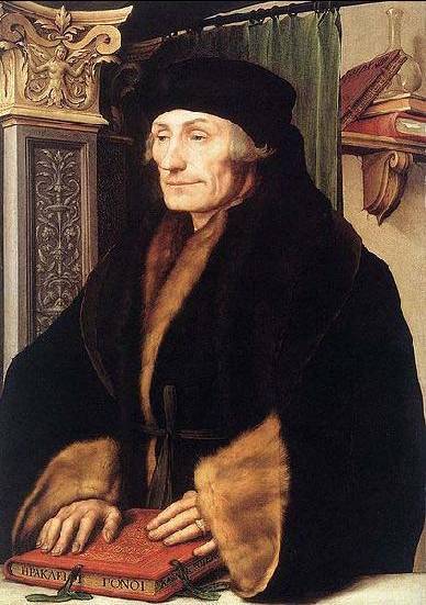 Erasmus at Rotterdam 1523 - Hans Holbein