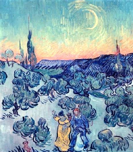 Evening Stroll - Vincent van Gogh