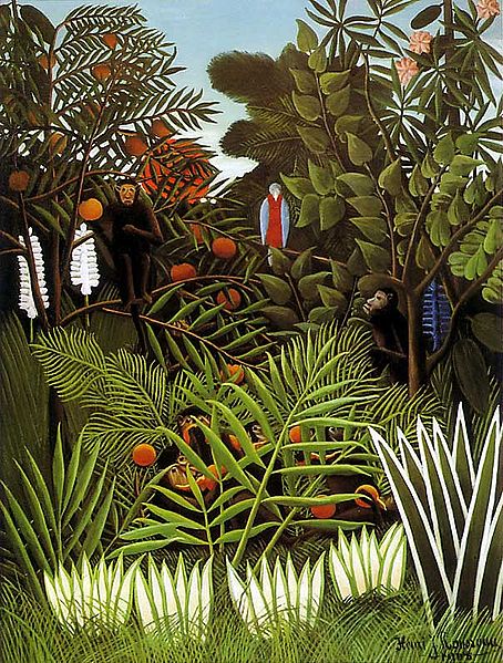 Henri Rousseau - Exotic Landscape