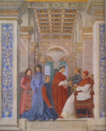 Family of Ludovico Gonzaga - Andrea Mantegna