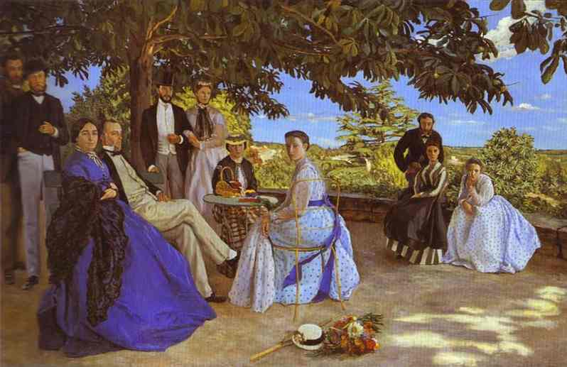 Family Reunion - Frederic Bazille