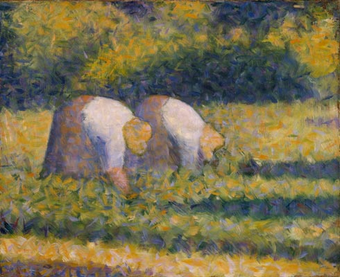 Farm Women - Georges Seurat