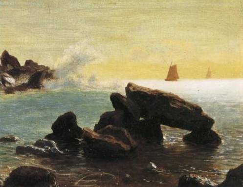 Farralon Islands, California - Albert Bierstadt