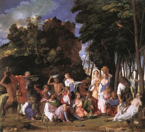 Feast of the Gods 1514 - Giovanni Bellini