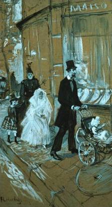 First Communion Day - Henri de Toulouse Lautrec