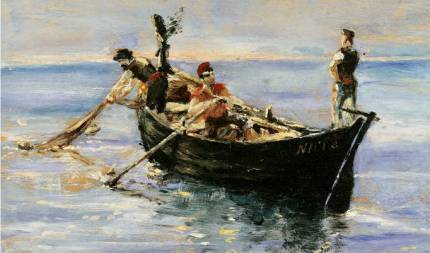 Fishing Boat - Henri de Toulouse Lautrec