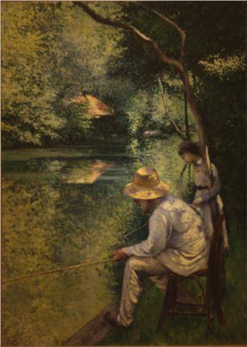 Fishing - Gustave Caillebotte