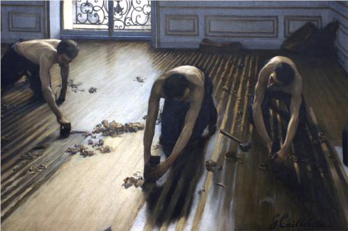 The Floor Scrapers - Gustave Caillebotte