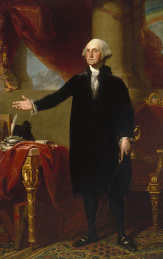 George Washington (The Lansdowne Portrait) - Gilbert Stuart