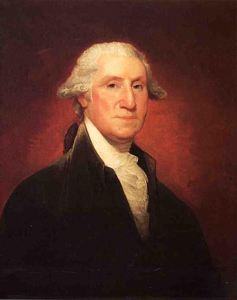 George Washington The Vaughan Portrait - Gilbert Stuart