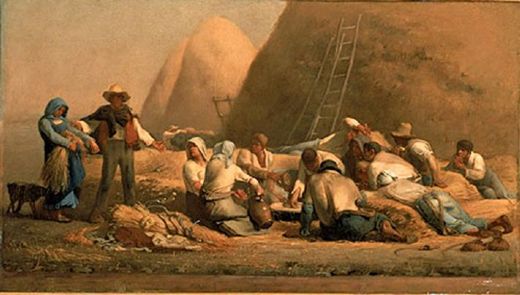 Harvesters Resting - Jean Francois Millet
