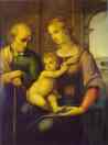 Holy Family (Virgin with the Beardless Joseph) - Raffaello Raphael Sanzio