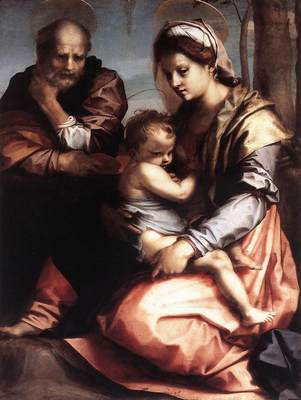 Holy Family (Barberini) - Andrea Del Sarto