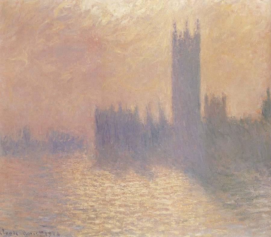 Houses of Parliament II - Claude Monet