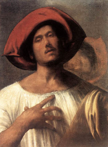 Impassioned Singer - Giorgione (Giorgio Barbarelli da Castelfranco)