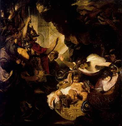 Infant Hercules Strangling the Serpents - Joshua Reynolds