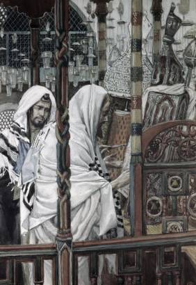 Jesus Teaching in the Synagogue - James Tissot