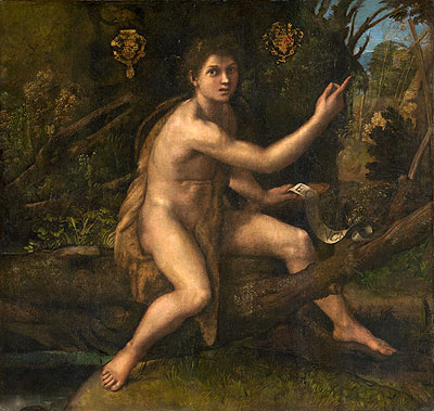 John the Baptist - Raffaello Raphael Sanzio