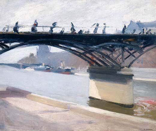 Le Pont des Arts - Edward Hopper