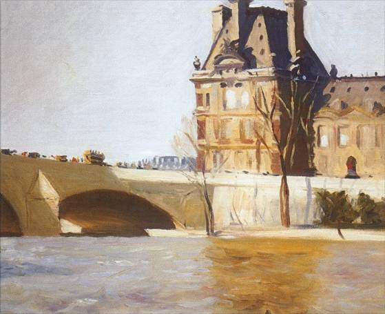 Les Pont Royal - Edward Hopper