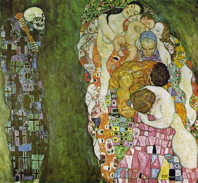 Life and Death - Gustav Klimt