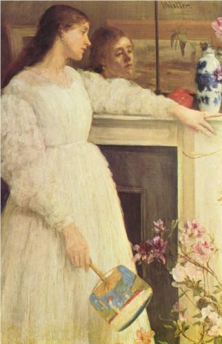 The Little White Girl - James McNeill Whistler