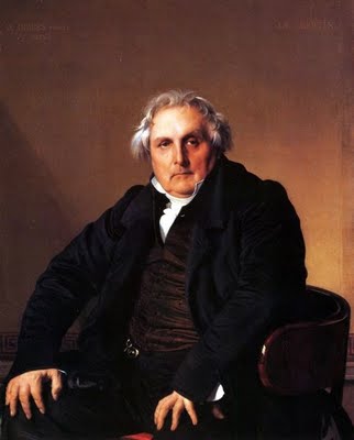 Louis Francois Bertin - Jean Auguste Dominique Ingres