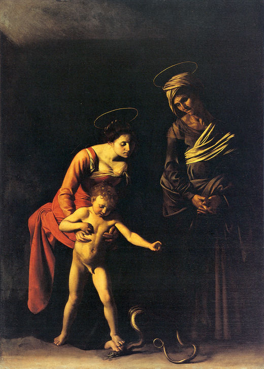 Madonna dei Palafrenieri - Michelangelo Merisi da Caravaggio