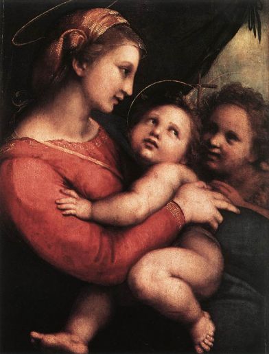 Madonna della Tenda - Raffaello Raphael Sanzio
