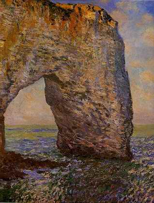 Manneporte near Etretat - Claude Monet