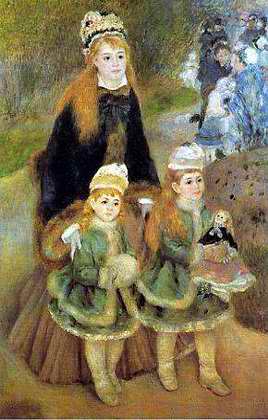 Mother and Children - Pierre Auguste Renoir