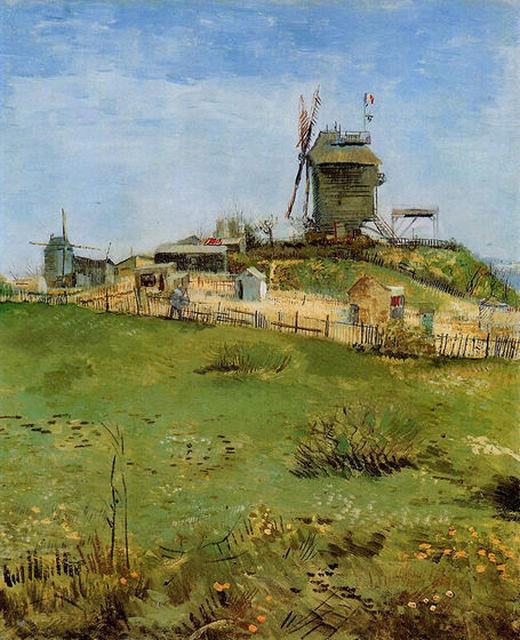 Moulin de Blute-fin - Vincent van Gogh