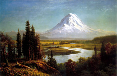 Mount Rainier - Albert Bierstadt
