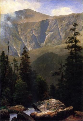 Mountainous Landscape - Albert Bierstadt