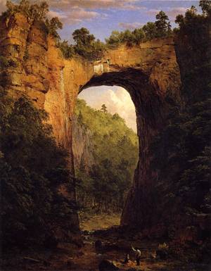 Natural Bridge Virginia - Frederic Edwin Church